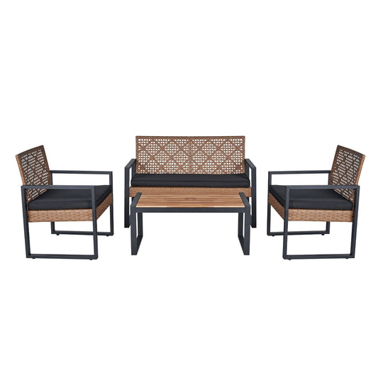 4 Piece Patio Furniture Set