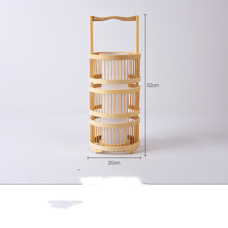 Bamboo Floor Lamp