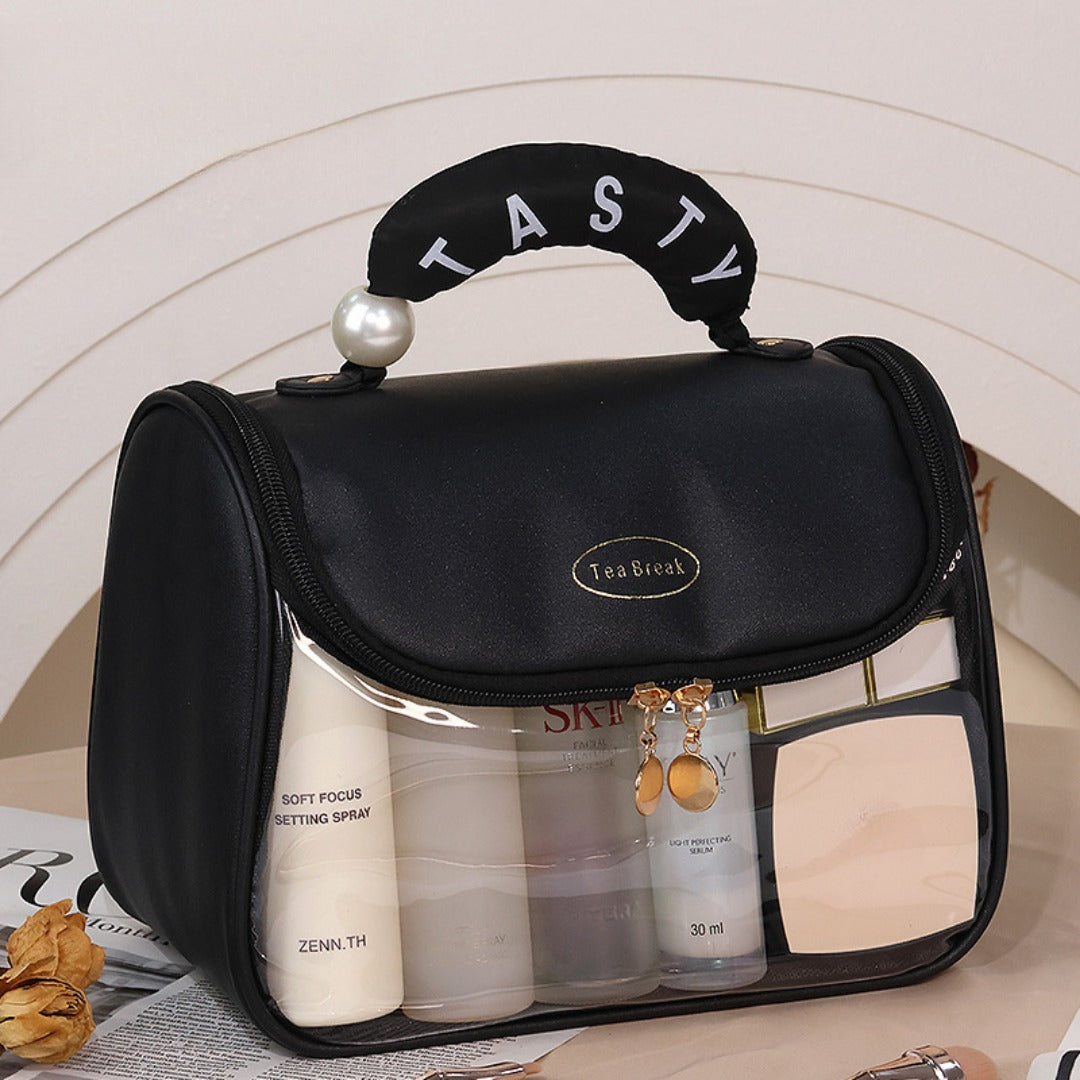 Travel hook toiletry bag
