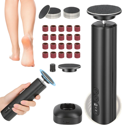 Electric Foot Callus Remover and Nail Grinder Kit