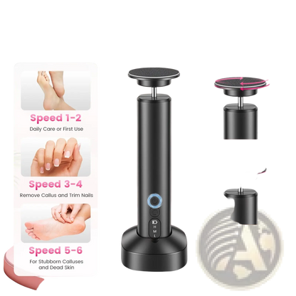 Electric Foot Callus Remover and Nail Grinder Kit