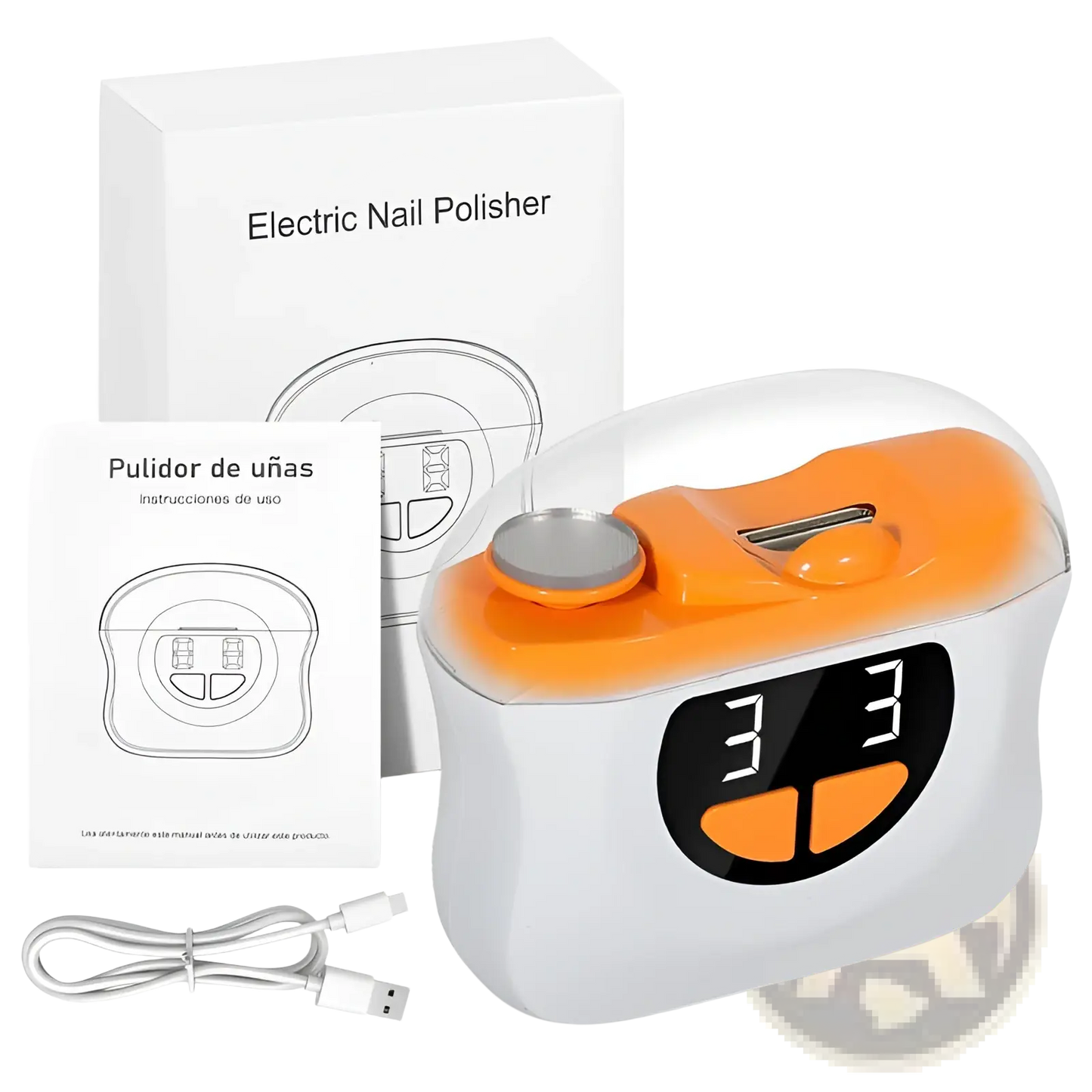 Electric Nail Clippers with Led Display and Trimmer