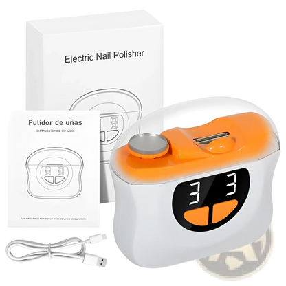 Electric Nail Clippers with Led Display and Trimmer