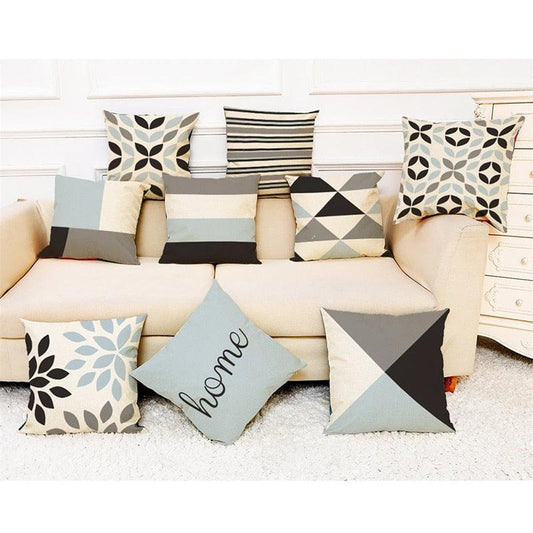 Elegant Pattern Printed Throw Pillows