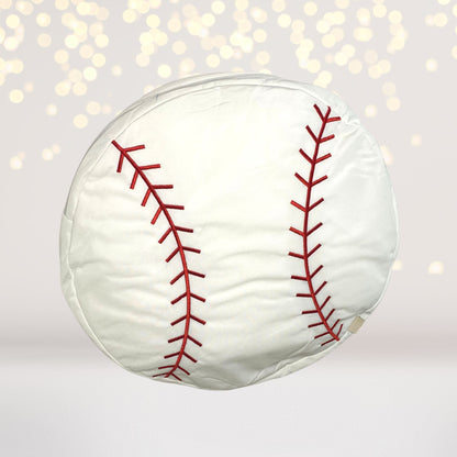 Sports Plush Throw Pillows - Football, Baseball, Basketball & Soccer