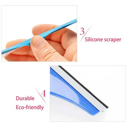 Incredible Window Glass Brush Wiper Airbrush