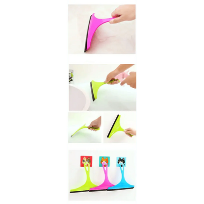 Incredible Window Glass Brush Wiper Airbrush