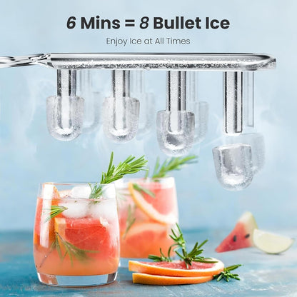 Kismile Ice Makers Countertop with Handle