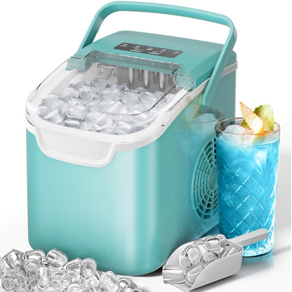 Kismile Ice Makers Countertop with Handle
