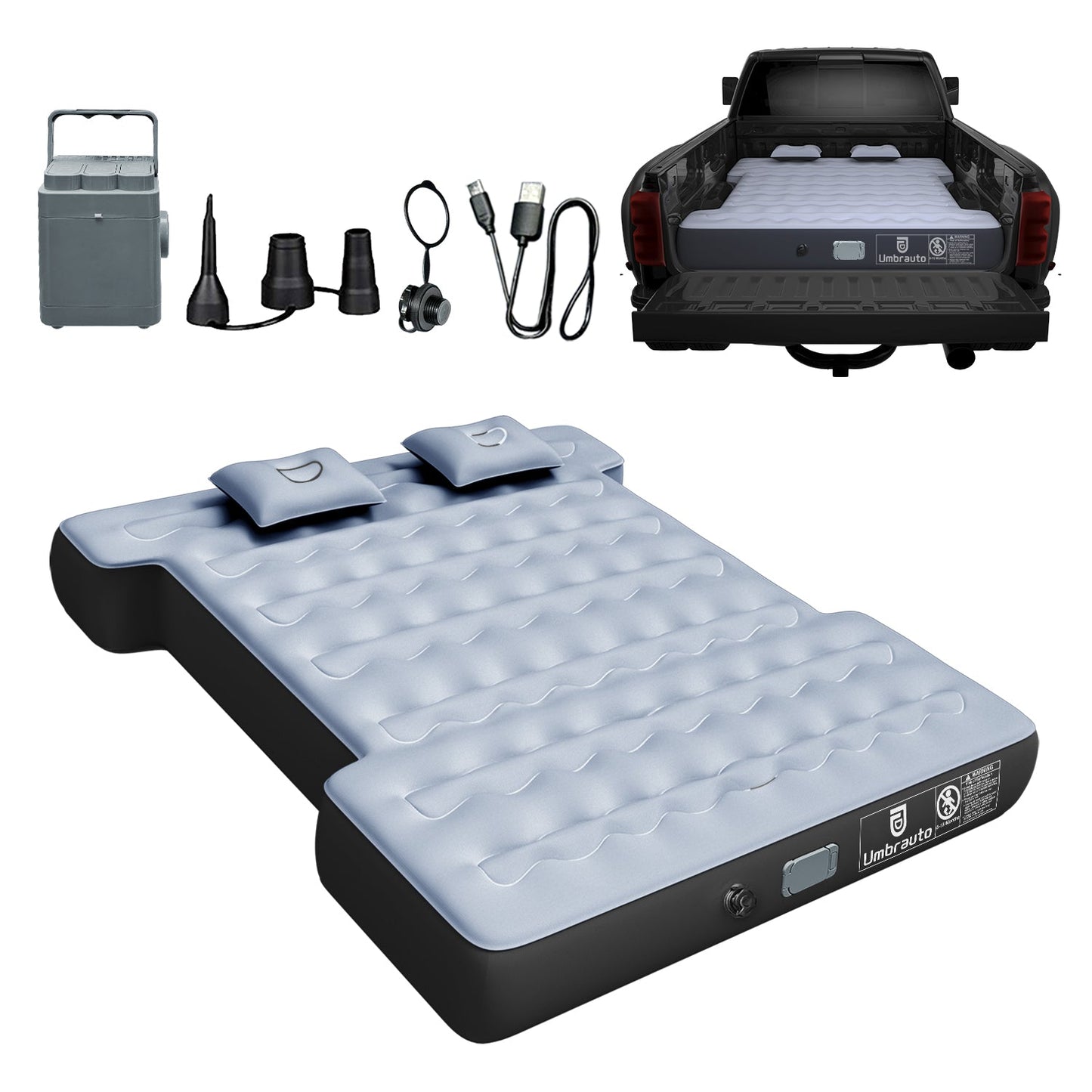 Umbrauto Built-in Pump Truck Bed Air Mattress
