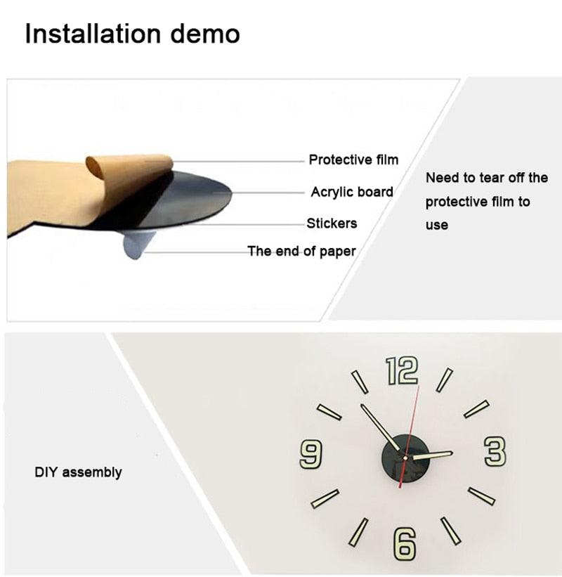 Luminous Wall Clock