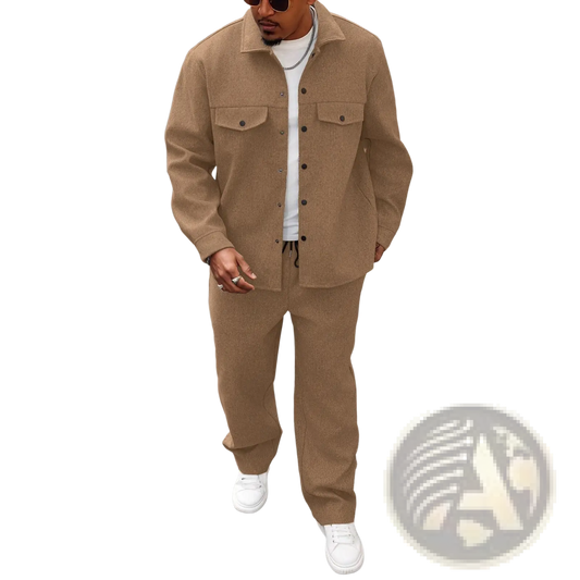 Mens Cargo Jacket and Pants Set