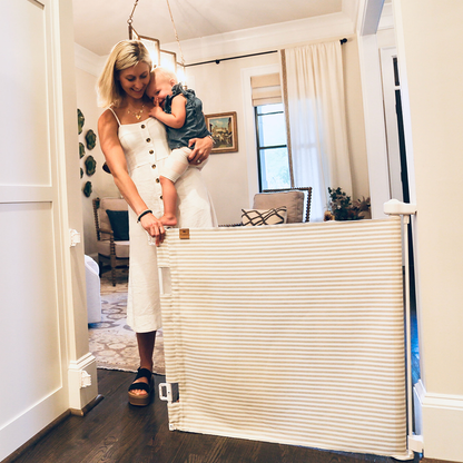 Milliken® Fabric Baby & Pet Safety Gate – Indoor/Outdoor