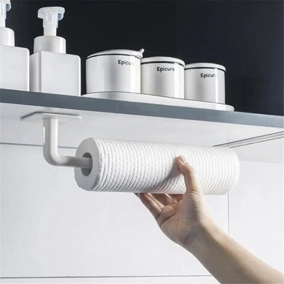 Self-adhesive Under Cabinet Paper Roll Rack