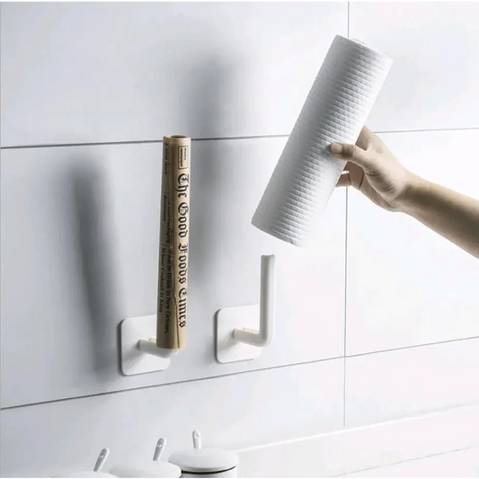 Self-adhesive Under Cabinet Paper Roll Rack