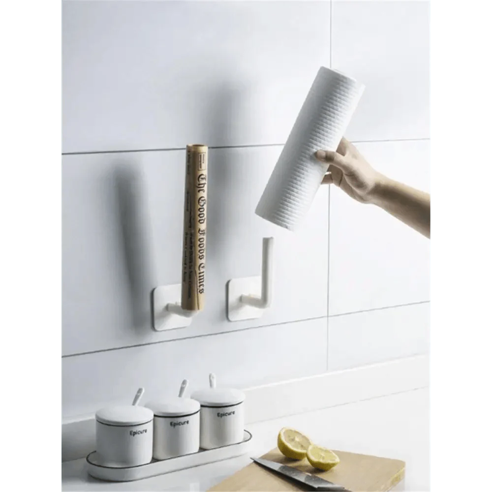 Self-adhesive Under Cabinet Paper Roll Rack