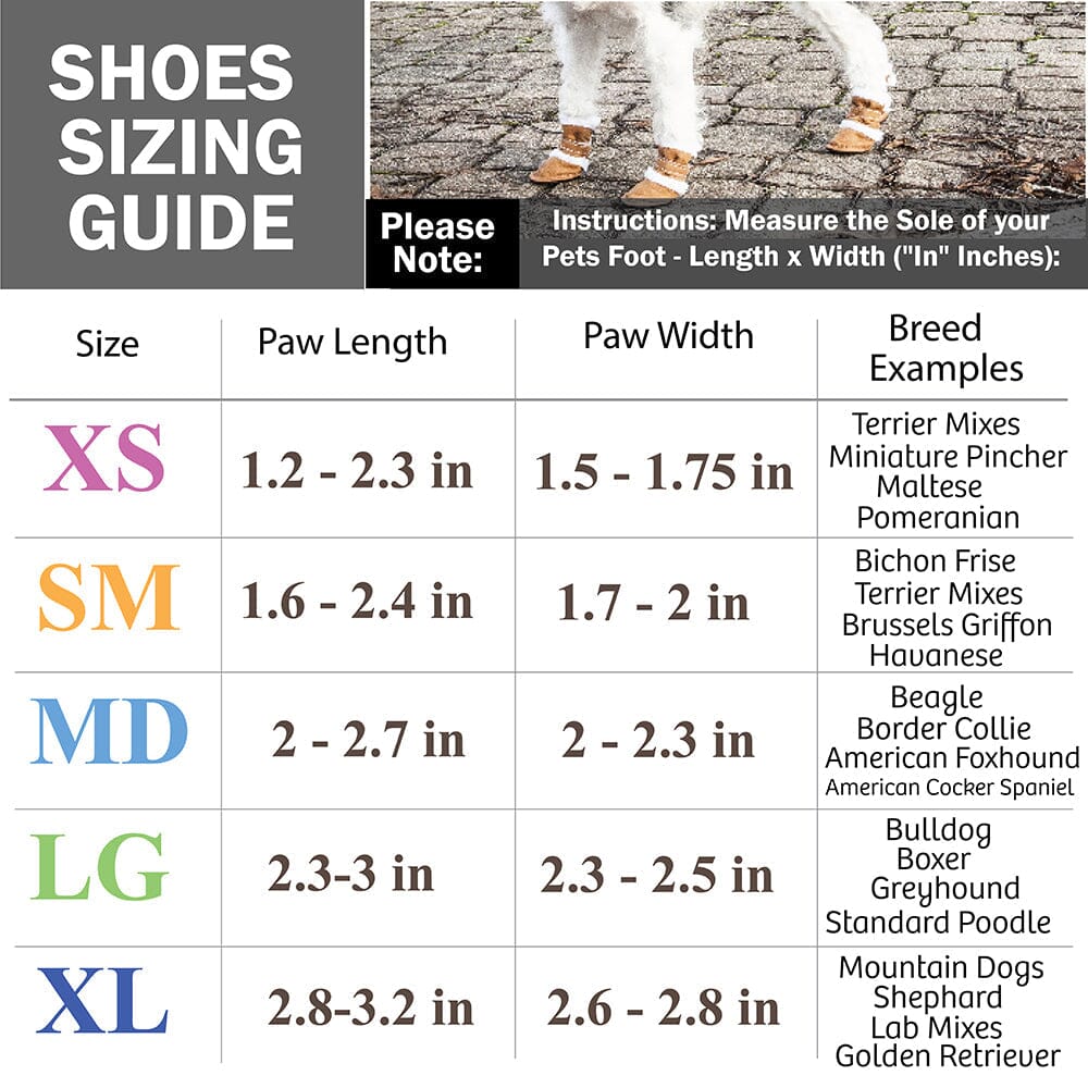 Pet Life ® Fur-Comfort Dog Boots - Set of 4