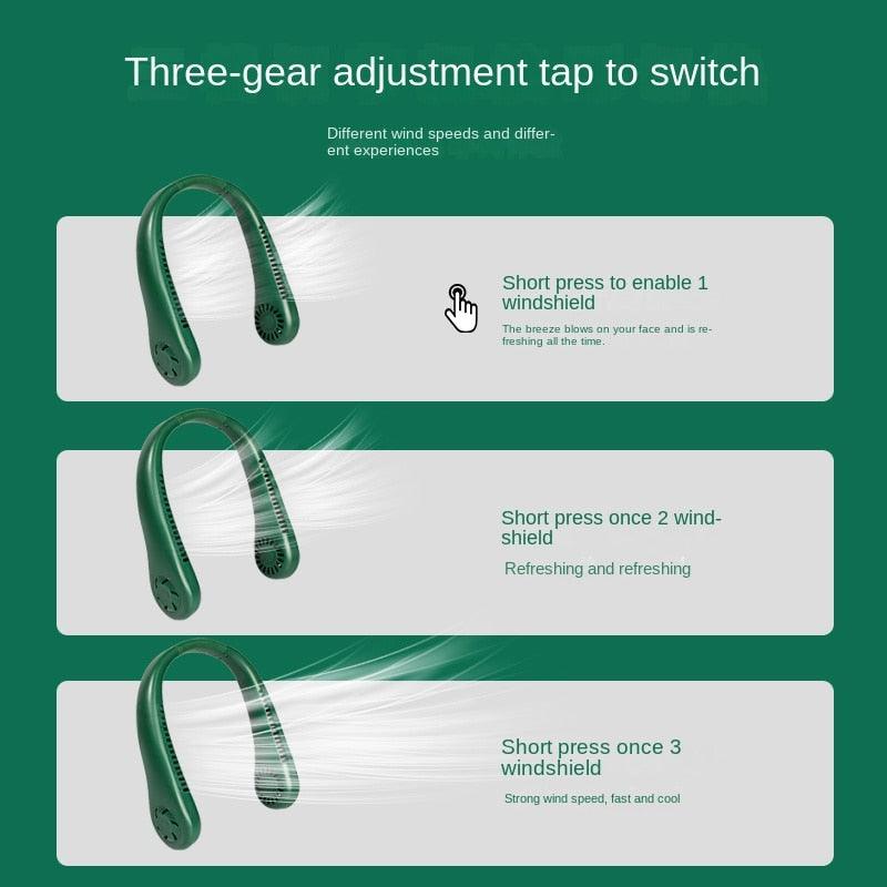 Portable Bladeless Neck Fan