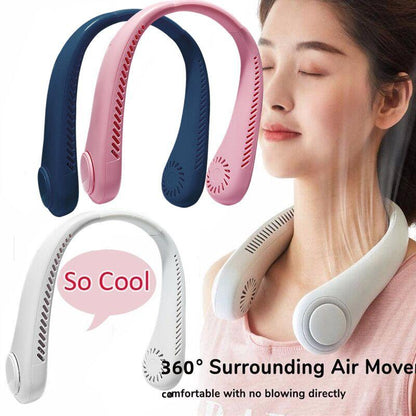 Portable Neck Fan USB Rechargeable