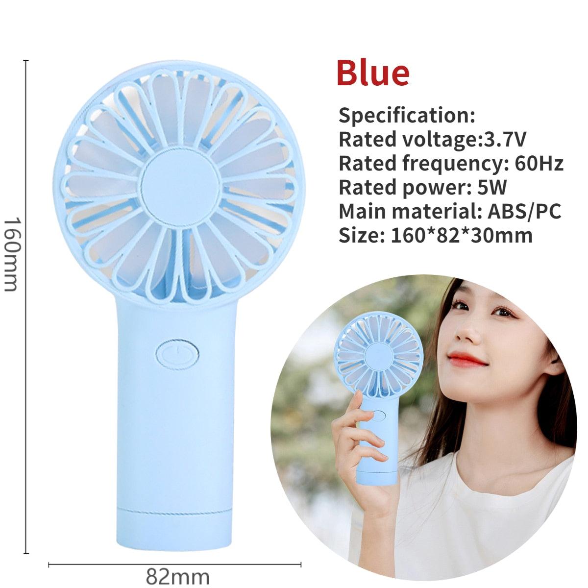 Portable Neck Fan USB Rechargeable