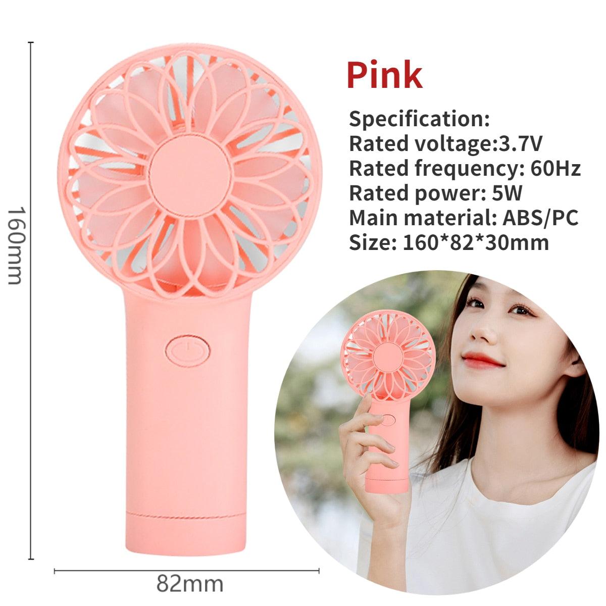Portable Neck Fan USB Rechargeable