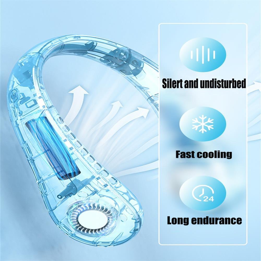 Portable Neck Fan USB Rechargeable