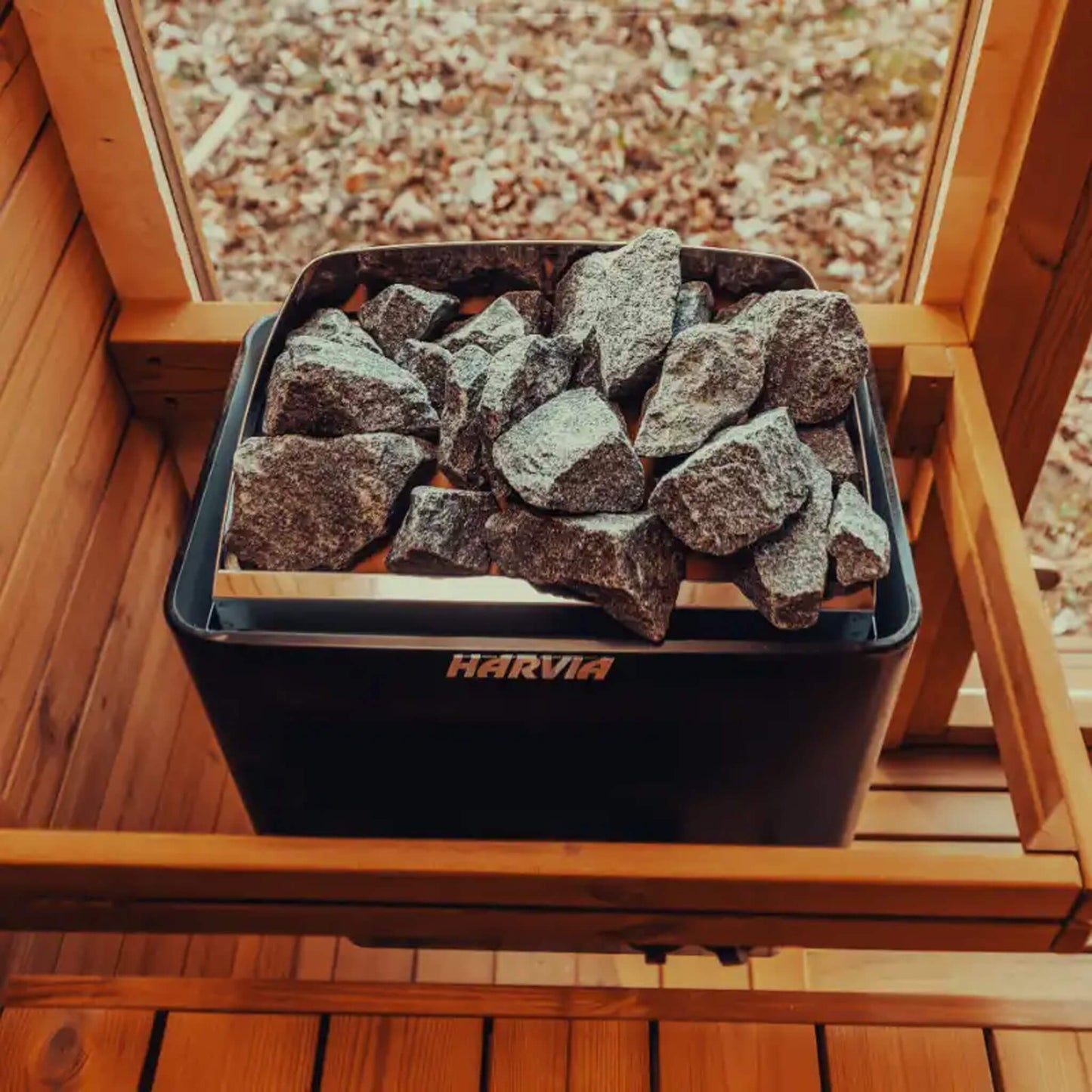 Premium 4-Person Outdoor Scandinavian ThermoWood Cube Sauna Kit