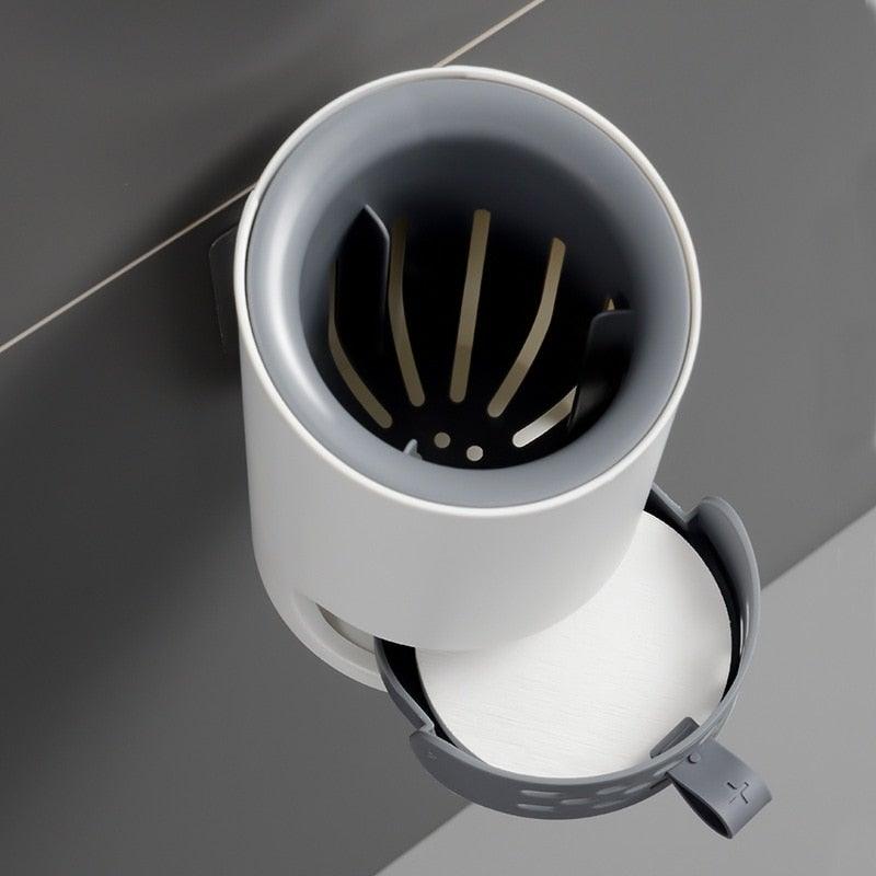 Silicone Toilet Brush Wall-Mounted Design